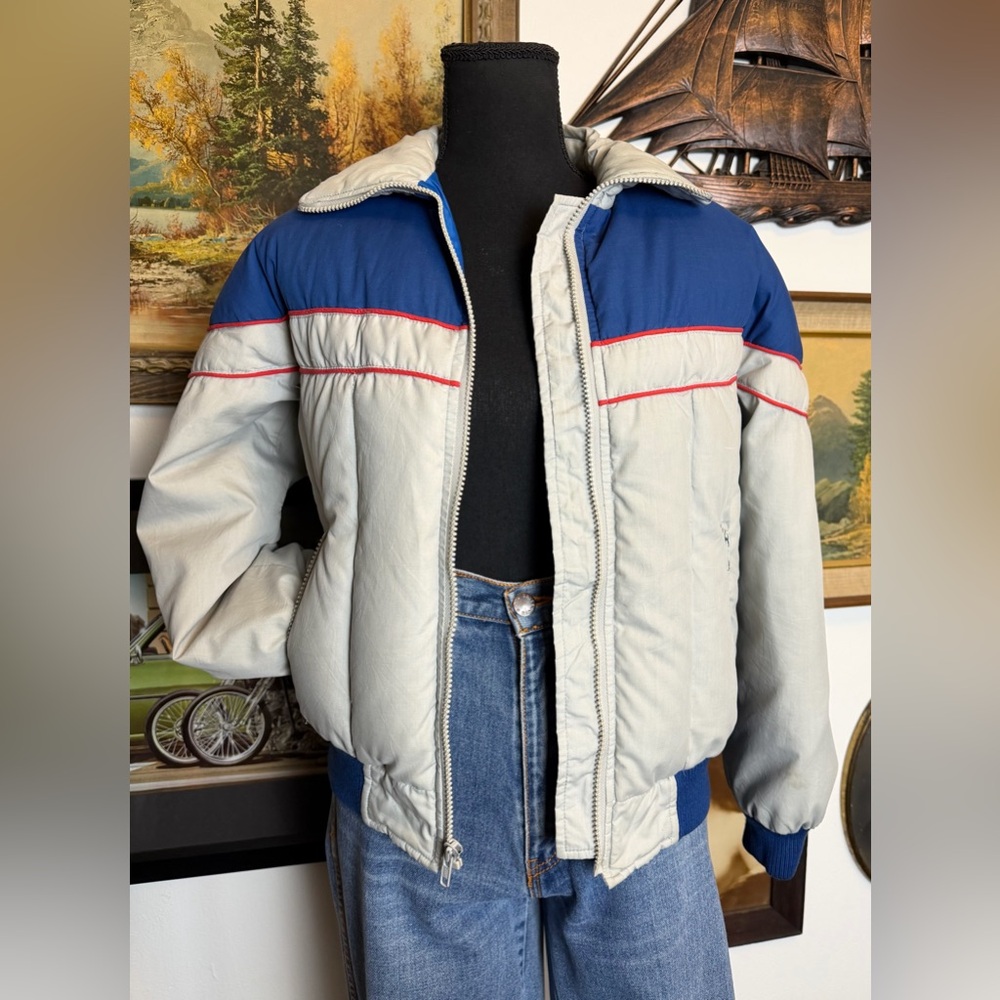 Vintage 1980s WHITE MOUNTAIN DOWN Company Ski Coat Men's S